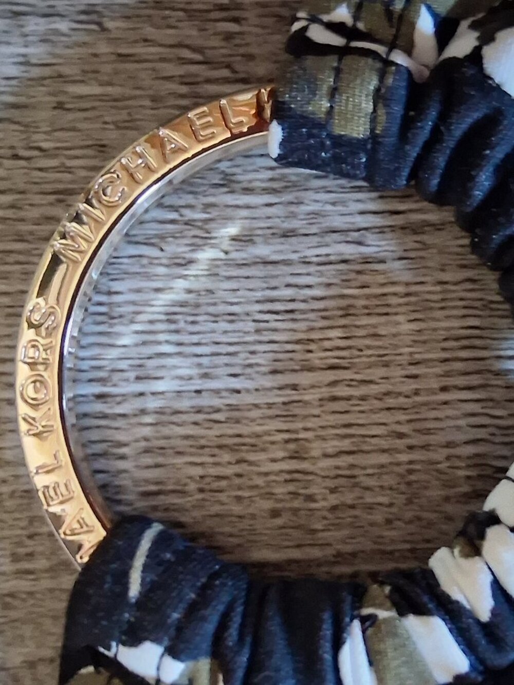 new $130 Michael Kors 22 Black Ivy Floral One Shoulder Swimsuit 22W Plus size - Picture 3 of 6